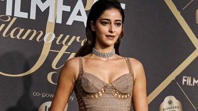 Ananya Panday is set to appear in Tu Meri Main Tera Main Tera Tu Meri next. (AFP) Ananya Panday is set to appear in Tu Meri Main Tera Main Tera Tu Meri next. (AFP)