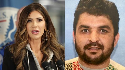 Kristi Noem says Afghan asylum seeker accused in DC attack was radicalized on US soil (File photos) Kristi Noem says Afghan asylum seeker accused in DC attack was radicalized on US soil (File photos)