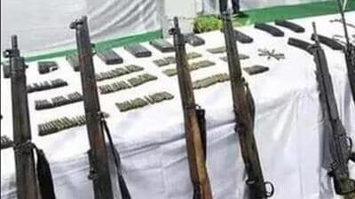 Over 2,200 Maoists, including several senior leaders, have surrendered in Chhattisgarh in the last 23 months. (Representational image) Over 2,200 Maoists, including several senior leaders, have surrendered in Chhattisgarh in the last 23 months. (Representational image)