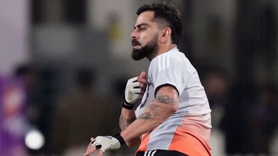 Virat Kohli in a training session before India's ODI series opener vs South Africa. (PTI) Virat Kohli in a training session before India's ODI series opener vs South Africa. (PTI)