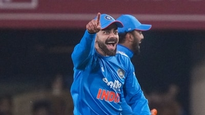 Virat Kohli was adjudged as Player of the Match for his knock of 135 in the Ranchi ODI. (PTI) Virat Kohli was adjudged as Player of the Match for his knock of 135 in the Ranchi ODI. (PTI)