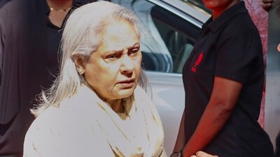 Veteran actor Jaya Bachchan attended the 'We The Women' panel discussion, in Mumbai. (PTI Photo)(PTI11_30_2025_000214B) (PTI)