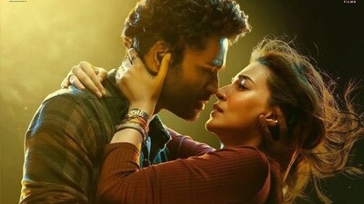 Tere Ishk Mein box office collection day 2: Kriti Sanon and Dhanush's still from the film.
