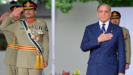 UN criticises Pakistan’s 27th amendment. Pakistan's Prime Minister Shehbaz Sharif (R) and general Asim Munir. (AFP File)
