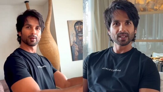 Shahid Kapoor mixes home tour with ‘two truths and a lie’ game (Instagram/Shahid Kapoor)