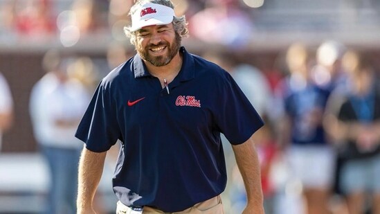 Pete Golding takes over as head coach of Ole Miss after Lane Kiffin's departure. (X/@EverythingRebs)