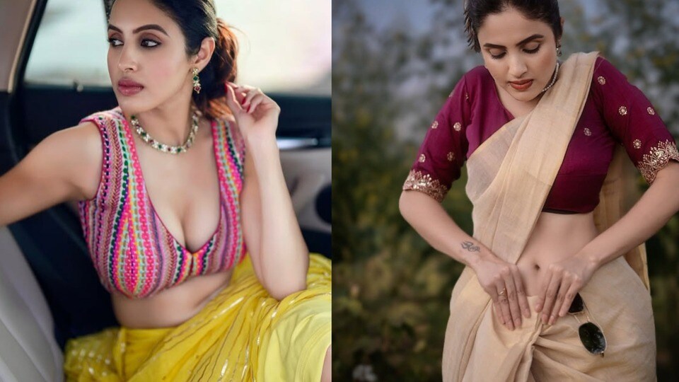 <p>సోషల్ మీడియాలో ఇలా హాట్ షోతో కుర్రకారు మది దోచేస్తోంది ప్రియాంక ఖోల్గాడే. ఈ భామ బోల్డ్ పిక్స్ వైరల్ గా మారాయి. </p>(instagram-Priyanka Kholgade)