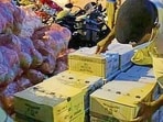 A policeman checking seized fake liquor consignments (HT FILE) A policeman checking seized fake liquor consignments (HT FILE)