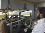 Ghaziabad India - December 01 2025 A view of first driving training institute at Guldhar on Monday in Ghaziabad , India on Monday, December 01 2025. (Photo by Sakib Ali /Hindustan Times) (Sakib Ali/HT Photo)