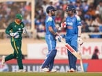 India's Virat Kohli, front left, and KL Rahul, right, during the first ODI cricket match of a series between India and South Africa, in Ranchi India's Virat Kohli, front left, and KL Rahul, right, during the first ODI cricket match of a series between India and South Africa, in Ranchi