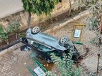 The accident took place around 3 am on Monday.