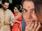Samantha Ruth Prabhu and Raj Nidimoru on their wedding day