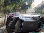 The ACP said both the son and his father were busy making arrangements at the wedding in Etah for the past couple of days and it was probably the reason that the driver allegedly fell asleep while driving. (Sakib Ali/HTPhoto)