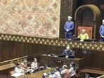 The winter session of Parliament began on Monday. (PTI) The winter session of Parliament began on Monday. (PTI)