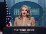 White House Press Secretary Karoline Leavitt holds a press briefing at the White House, in Washington, D.C.
