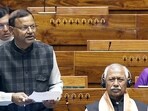 Union minister of state for finance, Pankaj Chaudhary, speaks in the Lok Sabha during the winter session of Parliament, in New Delhi, on Monday. (Sansad TV / ANI Video Grab) Union minister of state for finance, Pankaj Chaudhary, speaks in the Lok Sabha during the winter session of Parliament, in New Delhi, on Monday. (Sansad TV / ANI Video Grab)