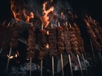 Police said confusion over the term "beef", used interchangeably for both buffalo meat (legal) and cow meat (banned), often leads to tensions in the region. Police said confusion over the term "beef", used interchangeably for both buffalo meat (legal) and cow meat (banned), often leads to tensions in the region.