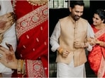 Samantha Ruth Prabhu dazzles with non-traditional wedding ring and elegant bridal look. 