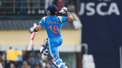 Virat Kohli smashed his 52nd ODI century on Sunday. (@BCCI X) Virat Kohli smashed his 52nd ODI century on Sunday. (@BCCI X)