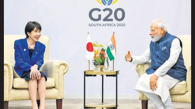 Besides US, partnership with the EU, Japan and South Korea could also be the source of high technology and skills for India. (PMO) Besides US, partnership with the EU, Japan and South Korea could also be the source of high technology and skills for India. (PMO)