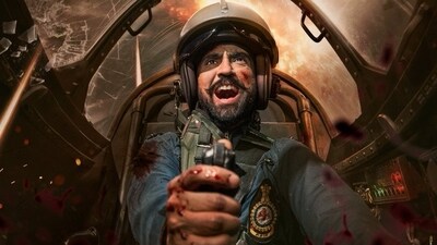 Diljit Dosanjh takes to the skies in his first look from Border 2. Diljit Dosanjh takes to the skies in his first look from Border 2.