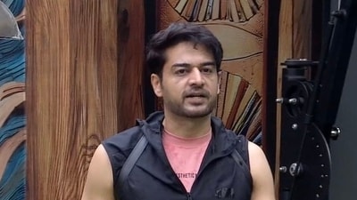 Gaurav Khanna gets angry during media round in Bigg Boss 19. Gaurav Khanna gets angry during media round in Bigg Boss 19.