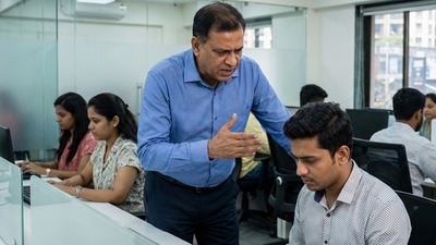 A man said his manager reacted angrily when he attended a Saturday family event, insisting he work on Sunday. (Representational image/Gemini AI generated) A man said his manager reacted angrily when he attended a Saturday family event, insisting he work on Sunday. (Representational image/Gemini AI generated)