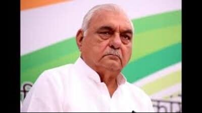 Leader of Opposition Bhupinder Singh Hooda (File) Leader of Opposition Bhupinder Singh Hooda (File)
