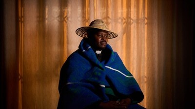 The Rev. Khethang Manyarela poses for a portrait inside his home in Maseru, Lesotho, Sunday, July 20, 2025. Many of his churchgoers are HIV-positive and struggling, particularly after U.S. aid cuts. (AP Photo/Bram Janssen) (AP) The Rev. Khethang Manyarela poses for a portrait inside his home in Maseru, Lesotho, Sunday, July 20, 2025. Many of his churchgoers are HIV-positive and struggling, particularly after U.S. aid cuts. (AP Photo/Bram Janssen) (AP)
