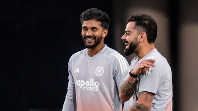 Nitish Kumar Reddy didn't play the first ODI against South Africa. (PTI) Nitish Kumar Reddy didn't play the first ODI against South Africa. (PTI)