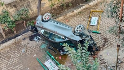 The accident took place around 3 am on Monday. (PTI) The accident took place around 3 am on Monday. (PTI)