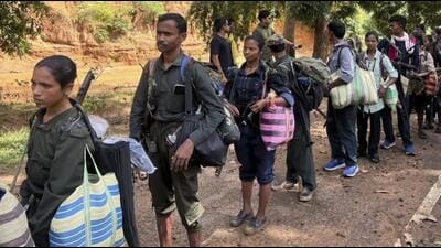 The State’s recent military assertion against the Maoists — many have been killed and larger numbers have surrendered — has prepared the ground for the Naxal heartland to emerge from the shadow of the gun and join India’s democratic mainstream. (PTI) The State’s recent military assertion against the Maoists — many have been killed and larger numbers have surrendered — has prepared the ground for the Naxal heartland to emerge from the shadow of the gun and join India’s democratic mainstream. (PTI)