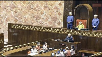 The winter session of Parliament began on Monday. (PTI) The winter session of Parliament began on Monday. (PTI)