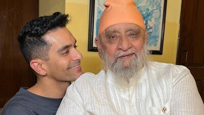 Angad Bedi talked about winning a gold medal in an International race, after father Bishan Singh Bedi's demise. Angad Bedi talked about winning a gold medal in an International race, after father Bishan Singh Bedi's demise.