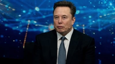 Elon Musk, chief executive officer of Tesla Inc., during the US-Saudi Investment Forum at the Kennedy Center in Washington, DC, US, on Wednesday, Nov. 19, 2025. (Bloomberg) Elon Musk, chief executive officer of Tesla Inc., during the US-Saudi Investment Forum at the Kennedy Center in Washington, DC, US, on Wednesday, Nov. 19, 2025. (Bloomberg)