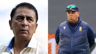 Sunil Gavaskar had his say on Shukri Conrad's 'grovel' remark Sunil Gavaskar had his say on Shukri Conrad's 'grovel' remark