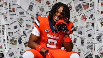 Rapper Toosii, whose real name is Nau’jour Grainger, has committed to play football for Syracuse Orange. (@toosii2x on X) Rapper Toosii, whose real name is Nau’jour Grainger, has committed to play football for Syracuse Orange. (@toosii2x on X)
