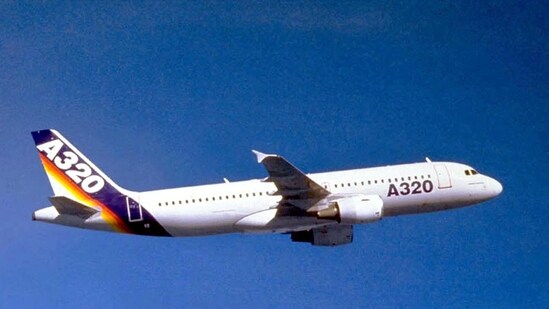 A file photo of an Airbus A-320 in Toulouse, France. (AFP)