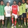 <p>ఎప్పుడూ పరిపాలన పనులతో బిజీగా ఉండే తెలంగాణ సీఎం రేవంత్ రెడ్డి జెర్సీ వేసుకుని, షూస్ ధరించి గ్రౌండ్ లోకి దిగారు. ఫుట్‌బాల్ ప్రాక్టీస్ చేశారు. </p>