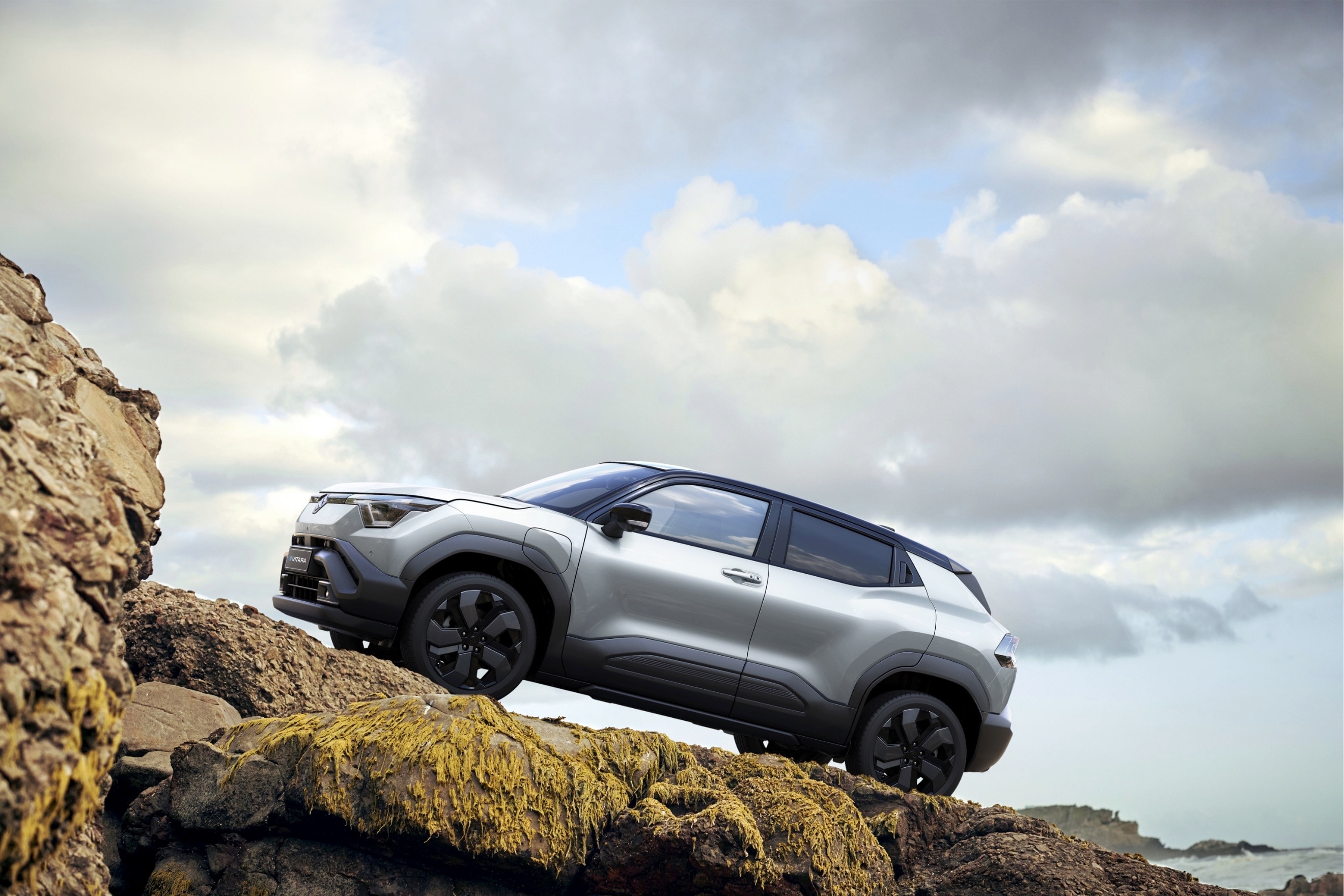 The e Vitara is the first electric vehicle in its segment to debut electric four-wheel drive The e Vitara is the first electric vehicle in its segment to debut electric four-wheel drive