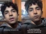 Aanshul Uthaiah, 22, works in Bengaluru. He also creates content on Instagram.
(Instagram/aanshul.uthaiah)