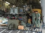 The C-17 aircraft with equipment and 73 medical professionals from Agra landed in Colombo in the evening. The C-17 aircraft with equipment and 73 medical professionals from Agra landed in Colombo in the evening.