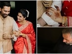 Samantha Ruth Prabhu wore a portrait-cut diamond wedding ring designed by Theodoros Savopoulos. Samantha Ruth Prabhu wore a portrait-cut diamond wedding ring designed by Theodoros Savopoulos.
