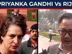 Priyanka Gandhi Accuses Govt Of Snooping On Citizens, Rijiju Fires Back