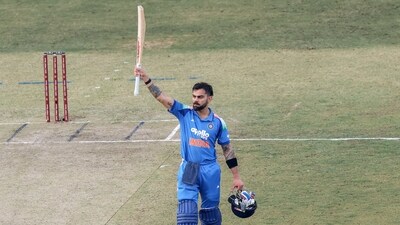 Virat Kohli scored his 52nd ODI century in Ranchi against South Africa. (@BCCI X) Virat Kohli scored his 52nd ODI century in Ranchi against South Africa. (@BCCI X)
