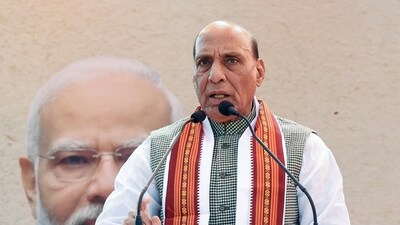Rajnath Singh said Sardar Patel could have become the Prime Minister, but he never hankered for any position in his career. (PIB Photo Gallery) Rajnath Singh said Sardar Patel could have become the Prime Minister, but he never hankered for any position in his career. (PIB Photo Gallery)