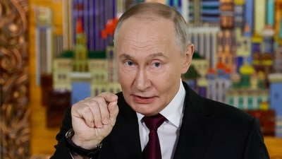 Putin said that Russia's first possible countermeasures would be to expand the range of Russian “strikes against port facilities and ships” calling at Ukrainian ports. (AP) Putin said that Russia's first possible countermeasures would be to expand the range of Russian “strikes against port facilities and ships” calling at Ukrainian ports. (AP)