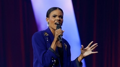 Candace Owens alleged that Turning Point USA leadership betrayed Charlie Kirk, who was fatally shot at a Utah event. (REUTERS)