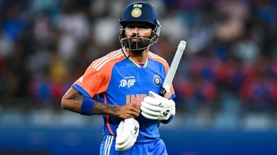 Hardik Pandya smashed 77 runs off 42 balls in the Syed Mushtaq Ali Trophy. (AFP) Hardik Pandya smashed 77 runs off 42 balls in the Syed Mushtaq Ali Trophy. (AFP)