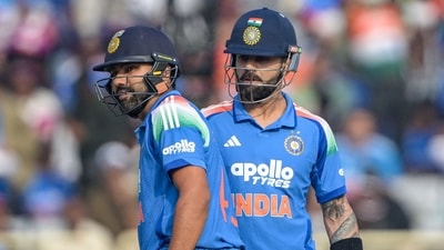 India's Virat Kohli (R) and Rohit Sharma (AFP) India's Virat Kohli (R) and Rohit Sharma (AFP)